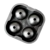 Foremka do lodu, ice ball na 4 kule lodowe 4,5 cm