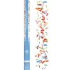 Konfetti tuba kolorowe 80 cm
