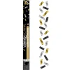 Konfetti tuba złote srebrne czarne mix 60 cm