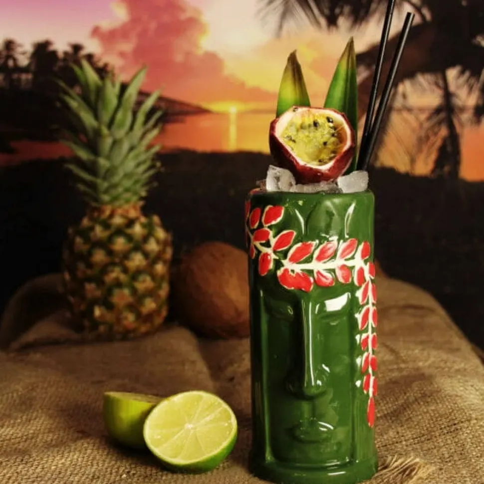 Kubek Tiki Indianin ceramiczny 425 ml