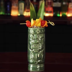 Kubek Tiki Zielony Szaman ceramiczny 300 ml