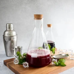 Menzurka szklana z podziałką i korkiem 500 ml