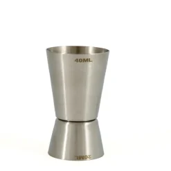 Miarka barmańska do drinków, jigger 40 i 20 ml