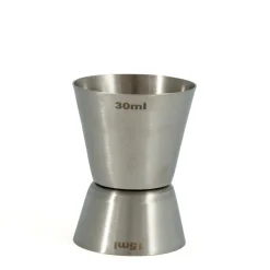 Miarka barmańska dwustronna, jigger 15 ml i 30 ml