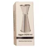 Miarka barmańska, jigger Steel 50-25 ml na prezent