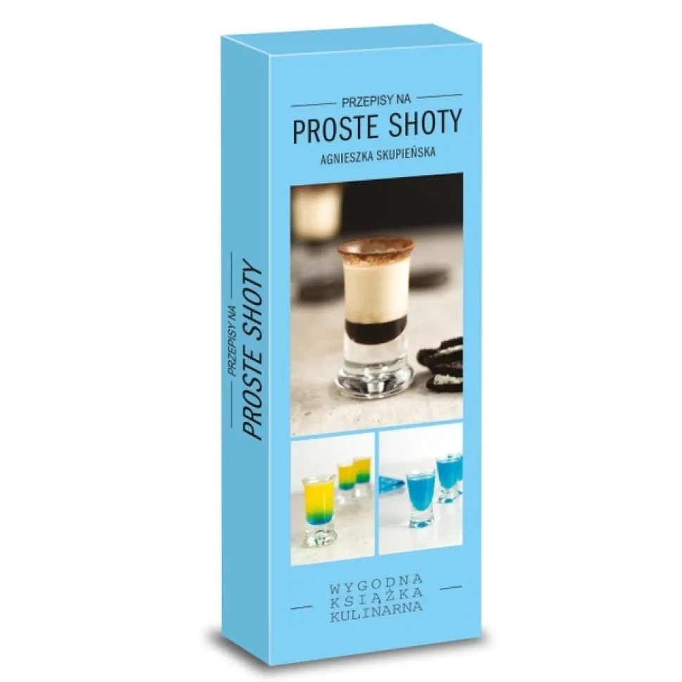 PAKIET książek DRINKI ŚWIATA i PROSTE SHOTY