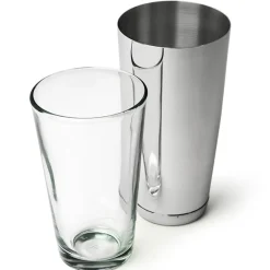 Shaker bostoński kubek ze stali nierdzewnej i szklanica 820 i 470 ml