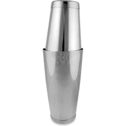 Shaker TIN TIN, kubek i szklanica ze stali nierdzewnej 800 i 530 ml