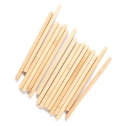 Słomki bambusowe 15 cm 50 szt do niskich szklanek