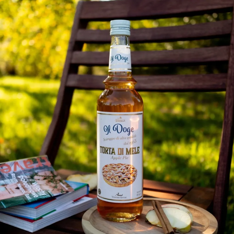 Syrop barmański, do drinków APPLE PIE SZARLOTKA 700 ml