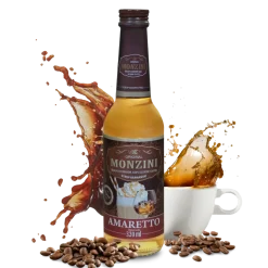 Syrop barmański do kawy AMARETTO 320 ml