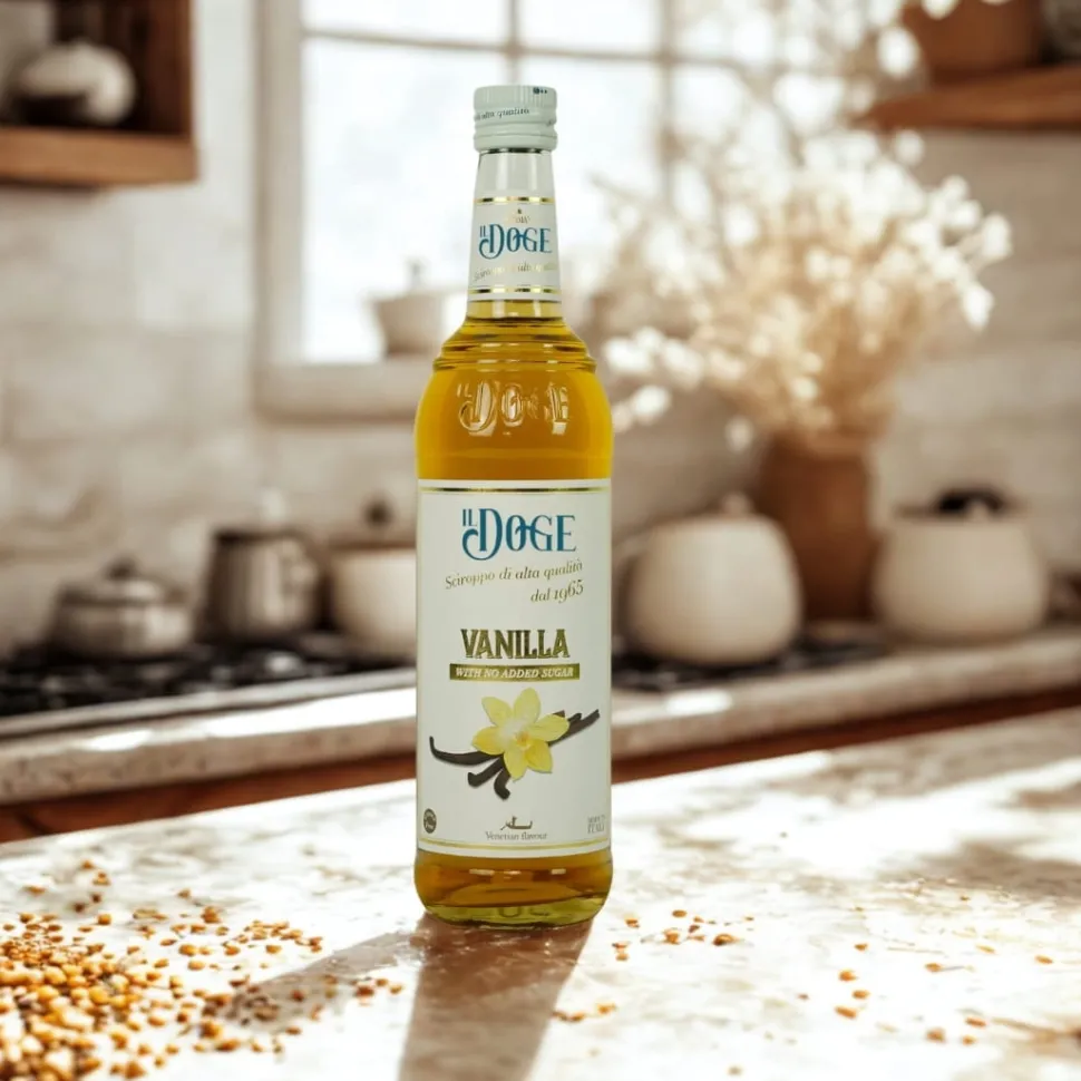 Syrop bez cukru WANILIOWY do drinków, do kawy 700ml