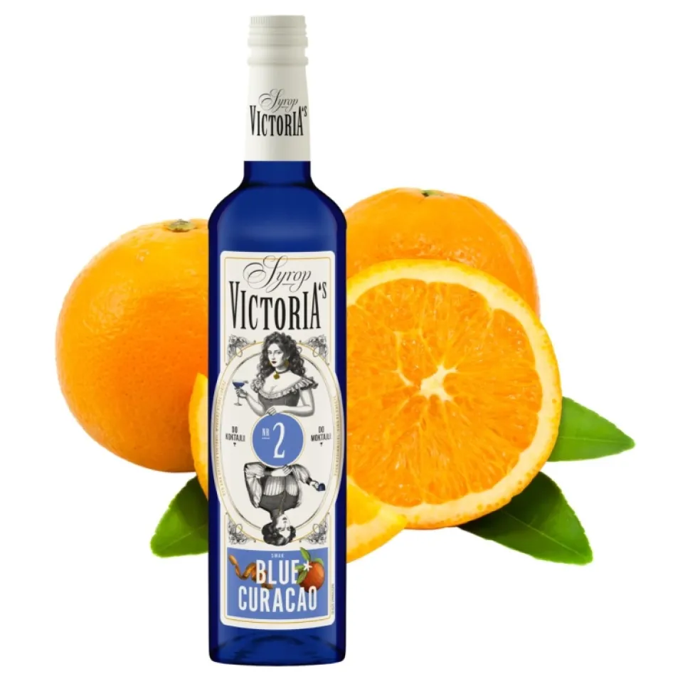 Syrop BLUE CURACAO do drinków 490 ml