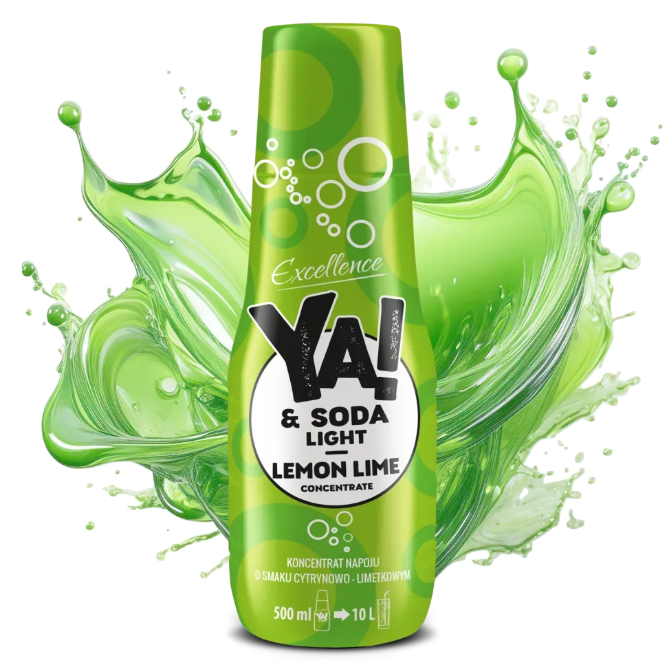Syrop do saturatora bez cukru CYTRYNA LIMETKA 500 ml