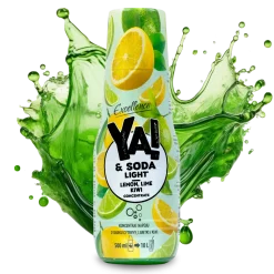 Syrop do saturatora bez cukru CYTRYNA LIMETKA KIWI 500 ml