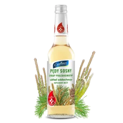 Syrop PĘDY SOSNY i CZARNY BEZ 320 ml UKŁAD ODDECHOWY