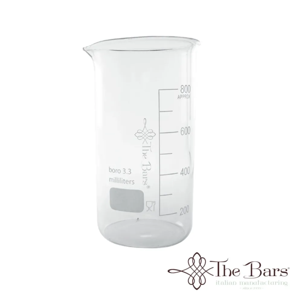Szklanica barmańska 2w1 z miarką XXL, mixing glass 800 ml