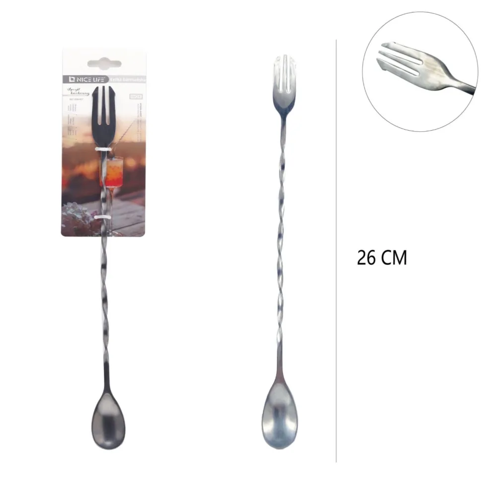 Łyżka barmańska 26 cm stal nierdzewna