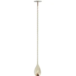 Łyżka barmańska z muddlerem, ugniataczem, stopką 30 cm