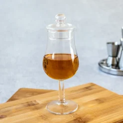 Zestaw 2 kieliszków do degustacji whisky z pokrywką