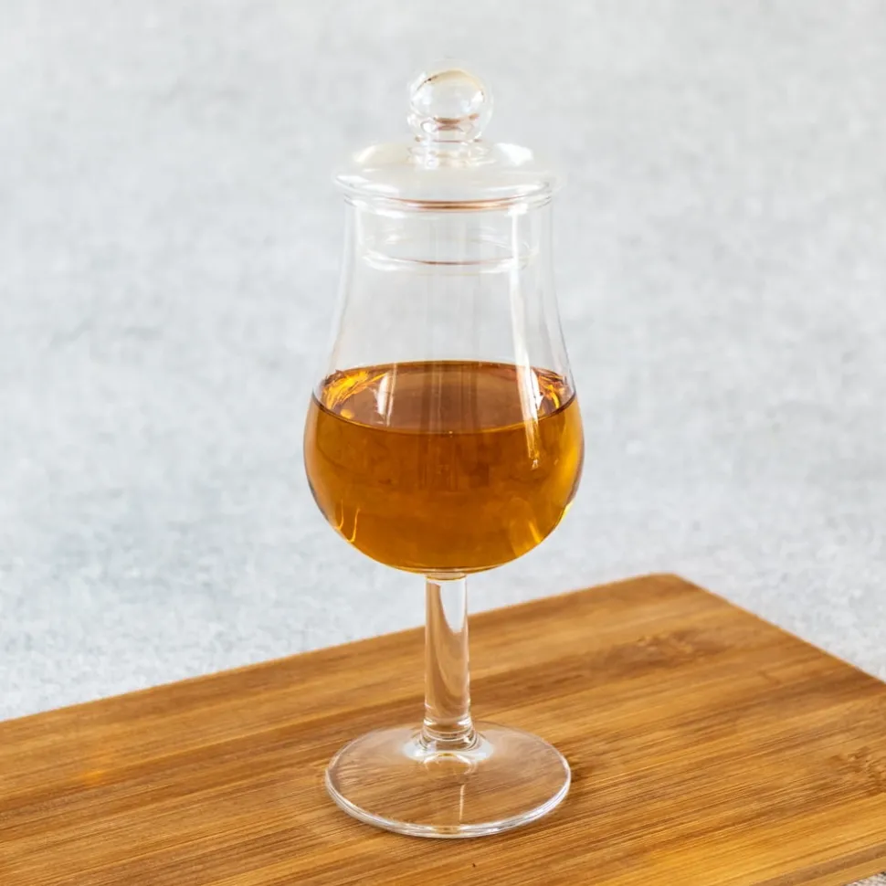 Zestaw 2 kieliszków do degustacji whisky z pokrywką