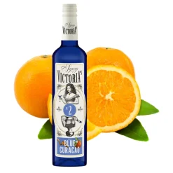 Zestaw 5 syropów Blue Curacao, Grenadina, Kokos, Toffi, Wanilia 490 ml x 5