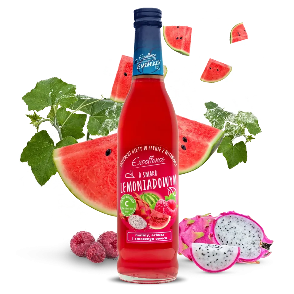 Zestaw 6 syropów lemoniadowych LETNIE SMAKI - 6x430 ml