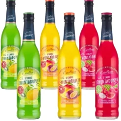 Zestaw 6 syropów lemoniadowych LETNIE SMAKI - 6x430 ml