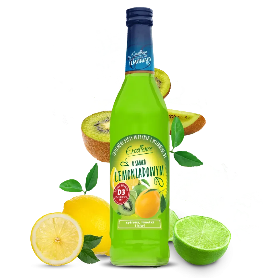 Zestaw 6 syropów lemoniadowych LETNIE SMAKI - 6x430 ml